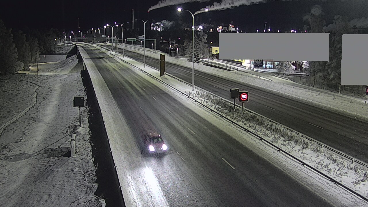 Kelikamerat Kuva Tie 4 Oulu Intiö, Oulu, Pohjois-Pohjanmaa