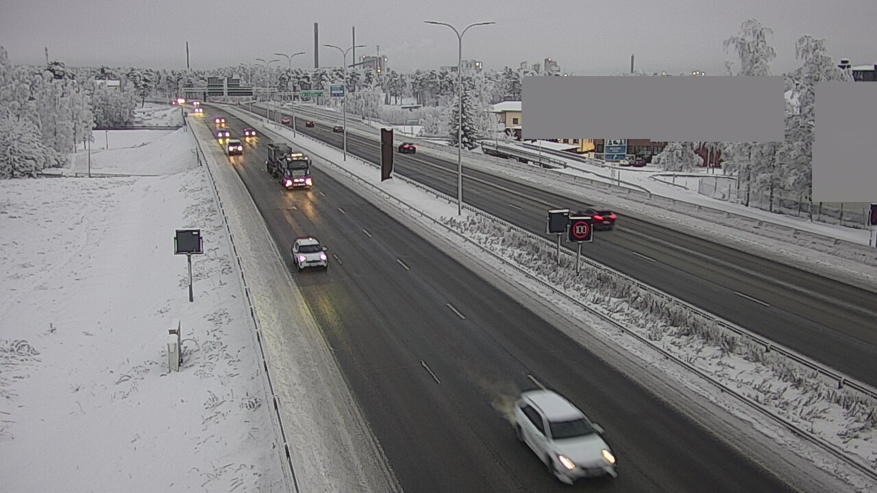 Kelikamerat Kuva Tie 4 Oulu Intiö, Oulu, Pohjois-Pohjanmaa