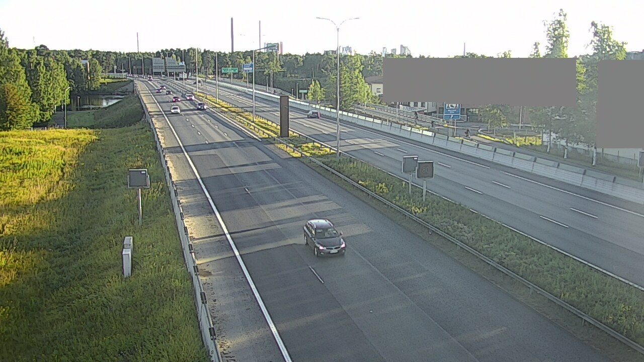 Weather Camera Image Road 4 Oulu, Intiö, Oulu, Pohjois-Pohjanmaa