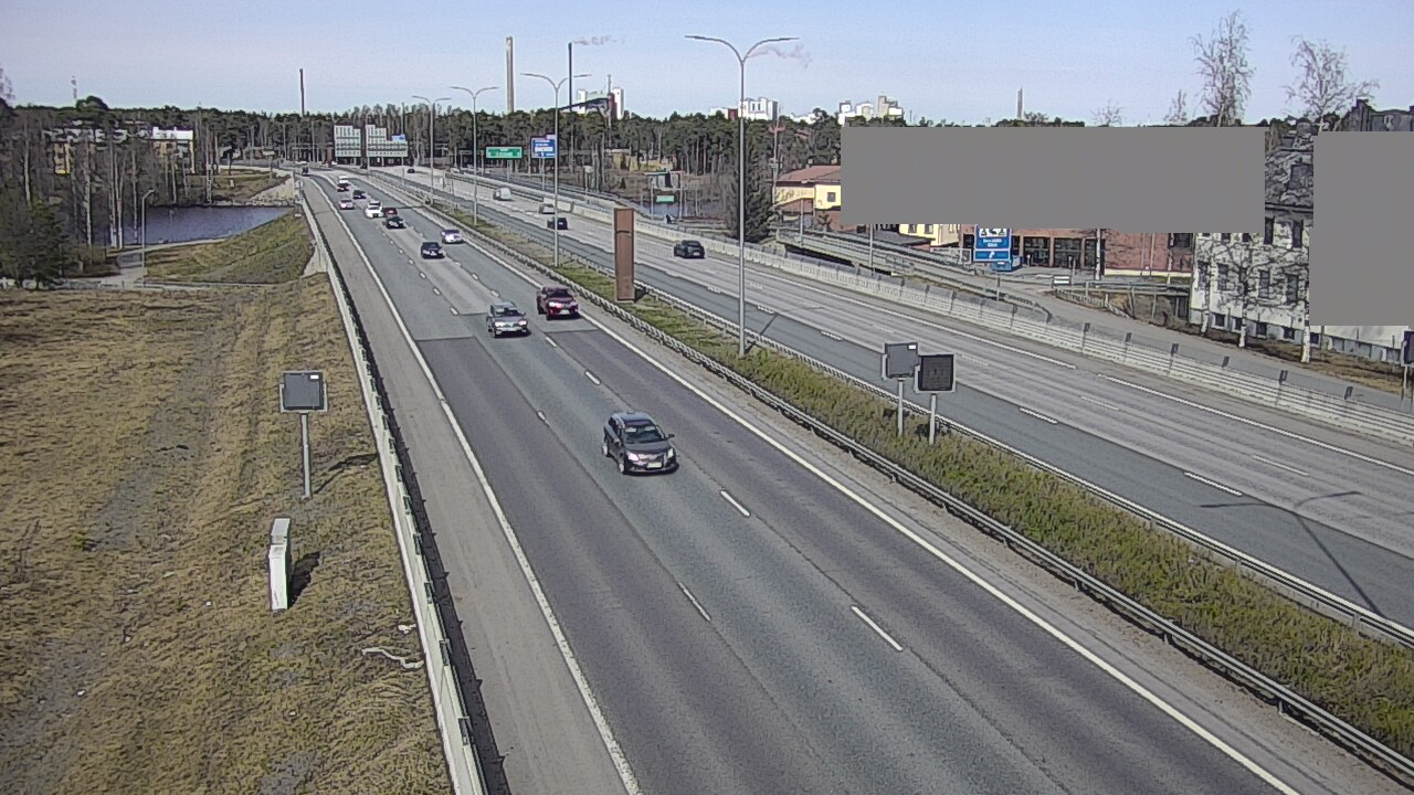 Weather Camera Image Road 4 Oulu, Intiö, Oulu, Pohjois-Pohjanmaa