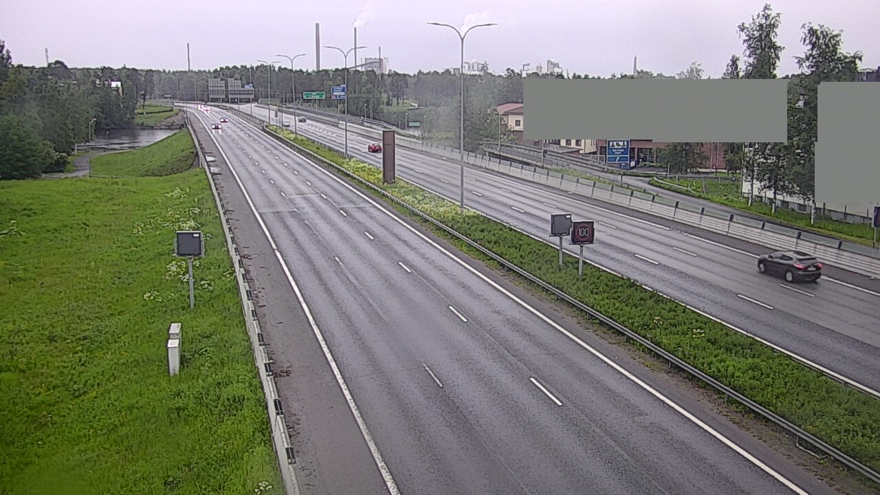 Kelikamerat Kuva Tie 4 Oulu Intiö, Oulu, Pohjois-Pohjanmaa
