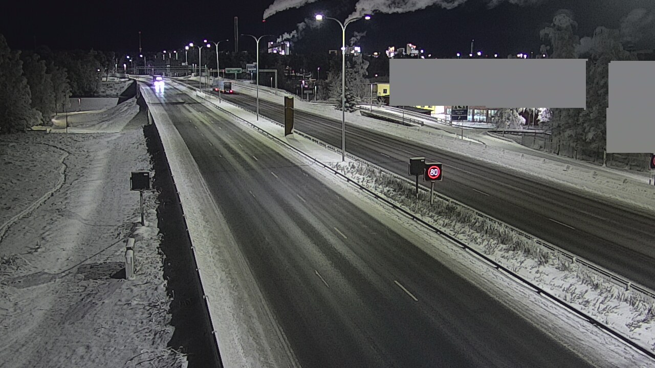 Kelikamerat Kuva Tie 4 Oulu Intiö, Oulu, Pohjois-Pohjanmaa