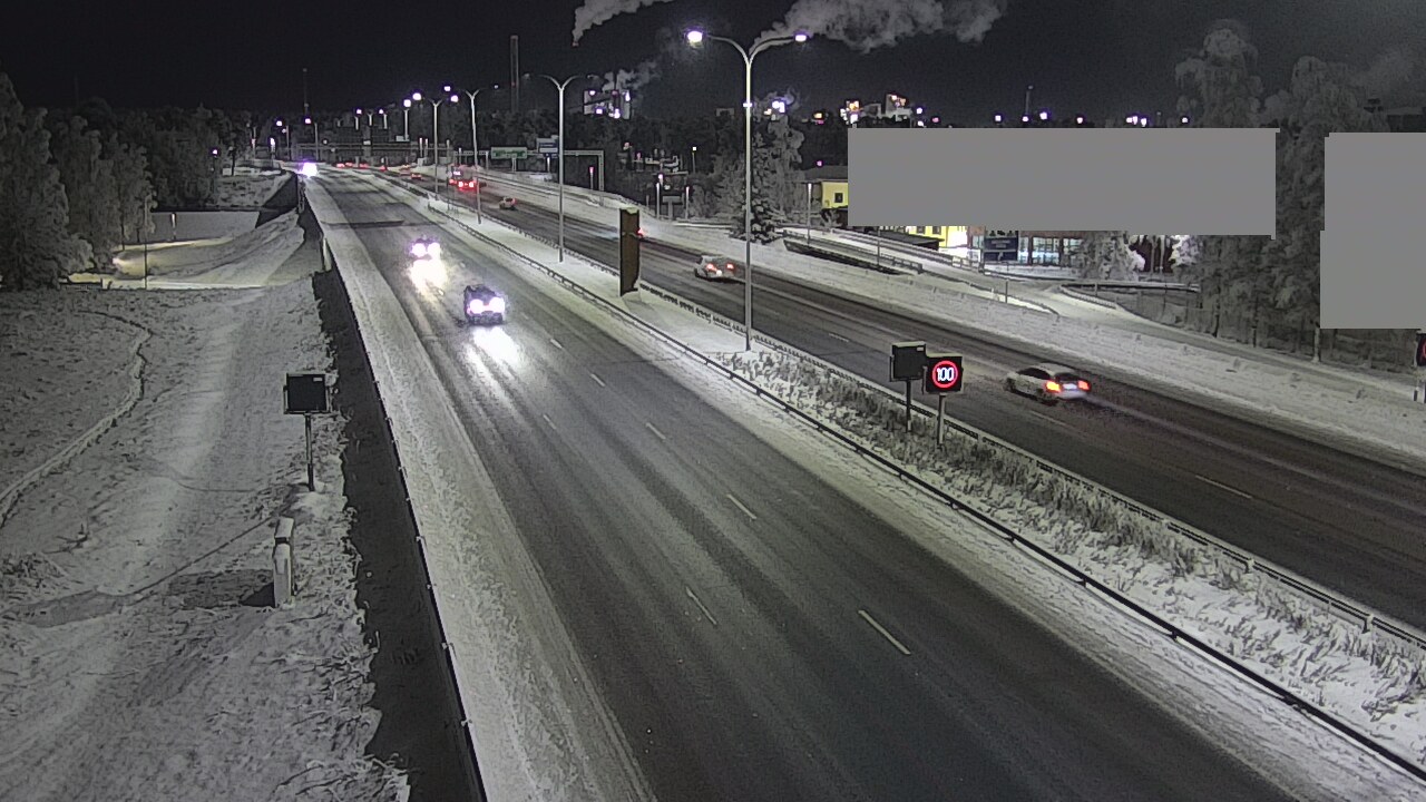 Kelikamerat Kuva Tie 4 Oulu Intiö, Oulu, Pohjois-Pohjanmaa