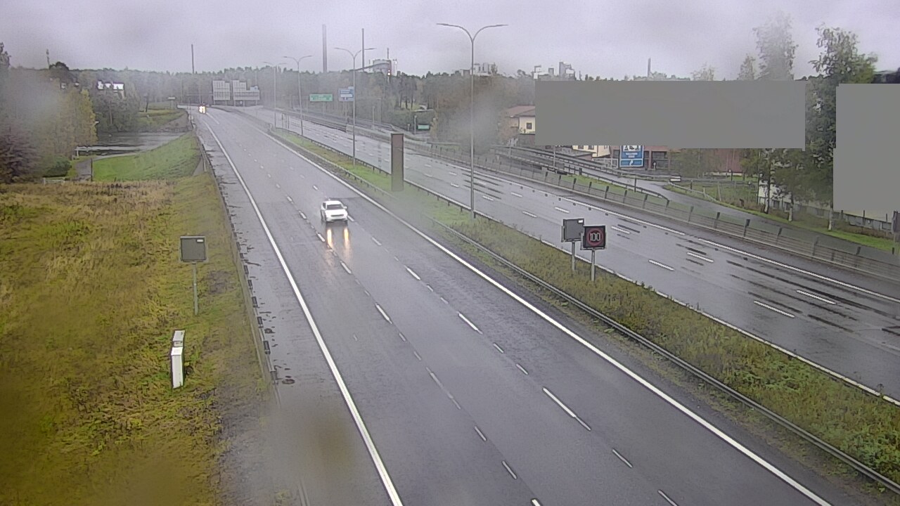 Weather Camera Image Road 4 Oulu, Intiö, Oulu, Pohjois-Pohjanmaa