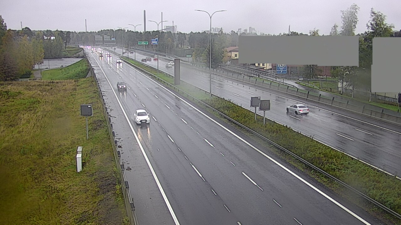 Weather Camera Image Väg 4 Uleåborg, Intiö, Oulu, Pohjois-Pohjanmaa