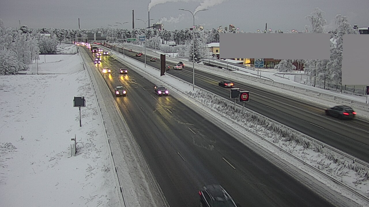 Kelikamerat Kuva Tie 4 Oulu Intiö, Oulu, Pohjois-Pohjanmaa