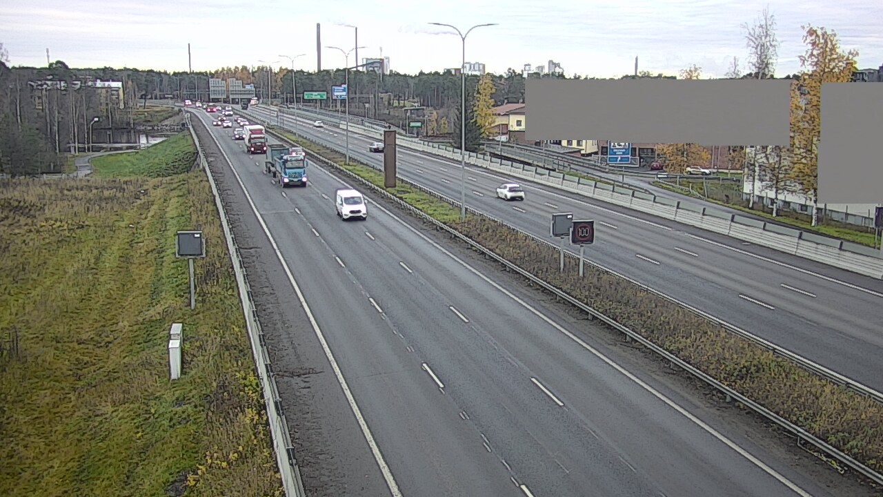 Kelikamerat Kuva Tie 4 Oulu Intiö, Oulu, Pohjois-Pohjanmaa