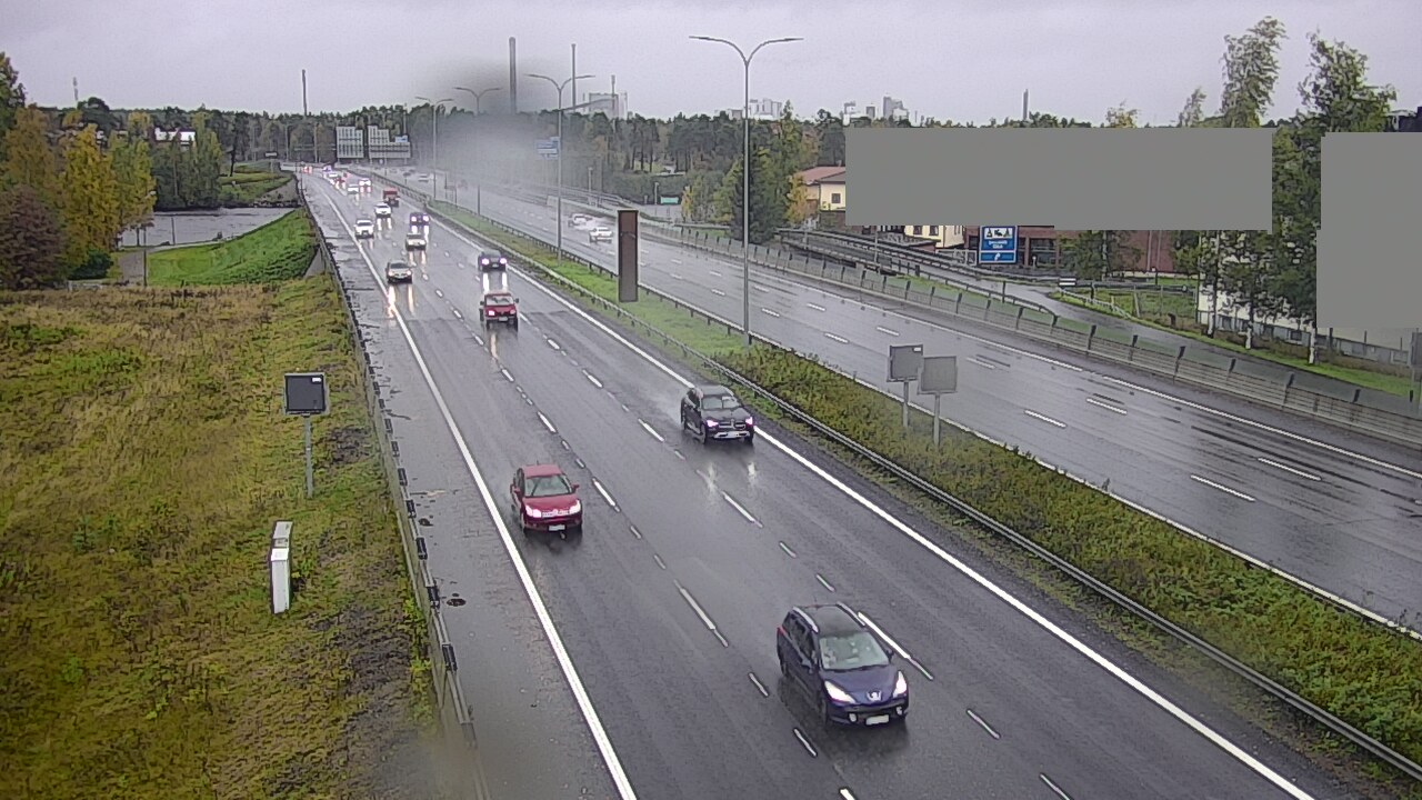 Weather Camera Image Väg 4 Uleåborg, Intiö, Oulu, Pohjois-Pohjanmaa