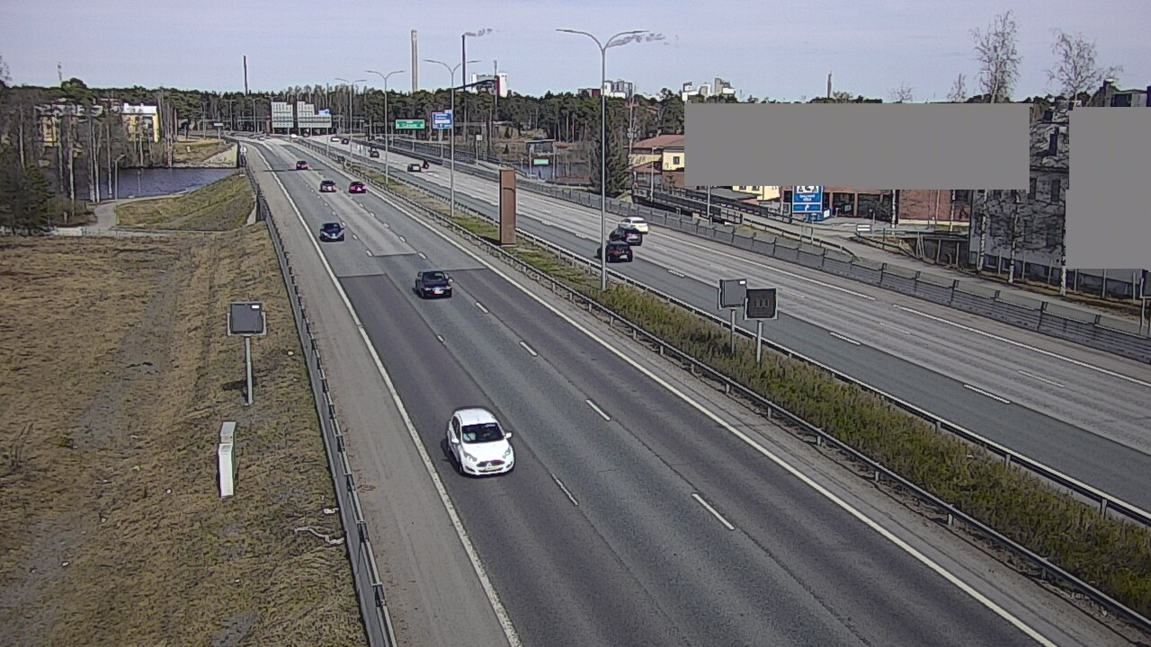 Weather Camera Image Road 4 Oulu, Intiö, Oulu, Pohjois-Pohjanmaa
