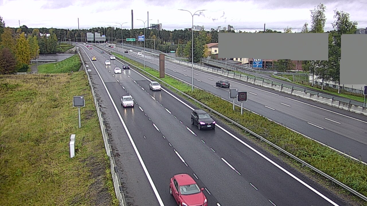 Weather Camera Image Road 4 Oulu, Intiö, Oulu, Pohjois-Pohjanmaa
