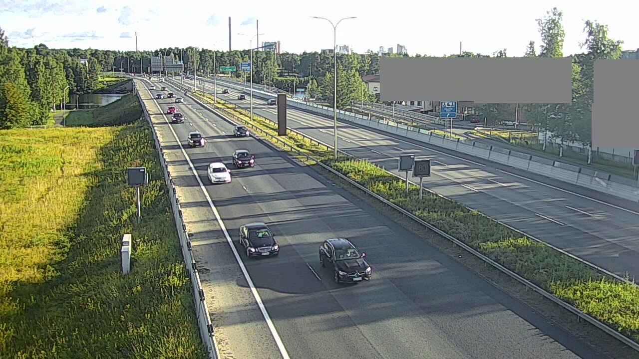 Weather Camera Image Road 4 Oulu, Intiö, Oulu, Pohjois-Pohjanmaa