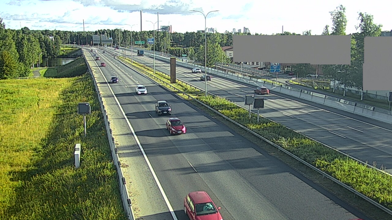 Weather Camera Image Road 4 Oulu, Intiö, Oulu, Pohjois-Pohjanmaa