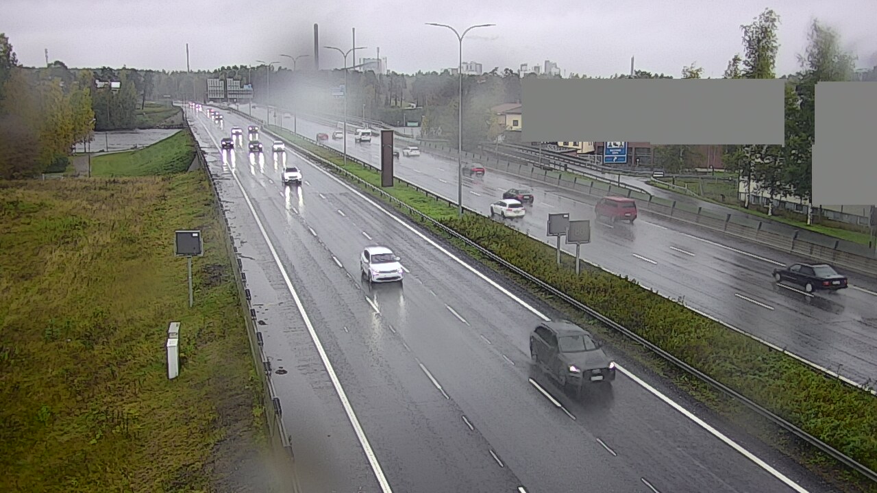 Weather Camera Image Väg 4 Uleåborg, Intiö, Oulu, Pohjois-Pohjanmaa