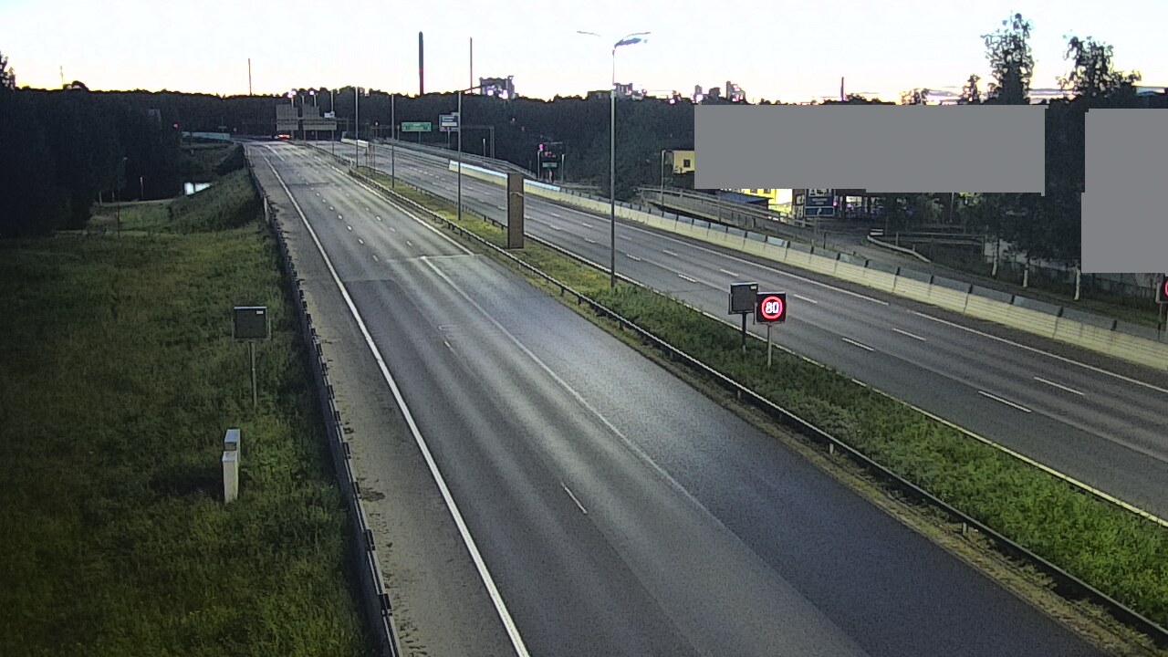Weather Camera Image Road 4 Oulu, Intiö, Oulu, Pohjois-Pohjanmaa