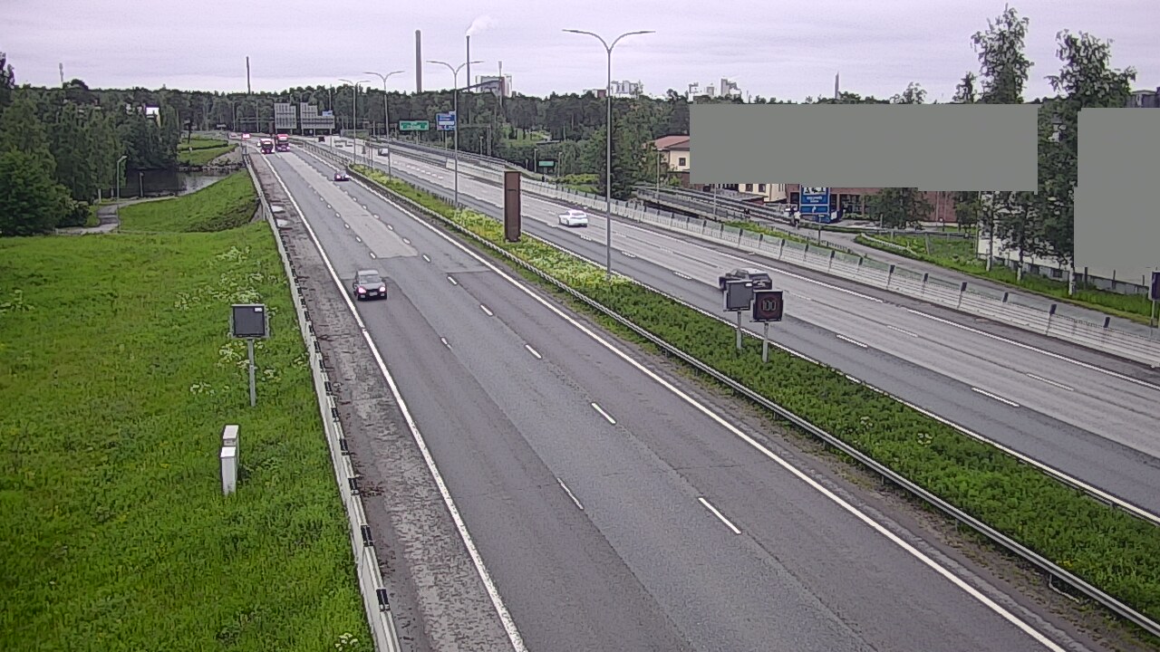 Kelikamerat Kuva Tie 4 Oulu Intiö, Oulu, Pohjois-Pohjanmaa