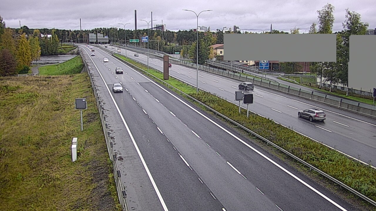Weather Camera Image Road 4 Oulu, Intiö, Oulu, Pohjois-Pohjanmaa