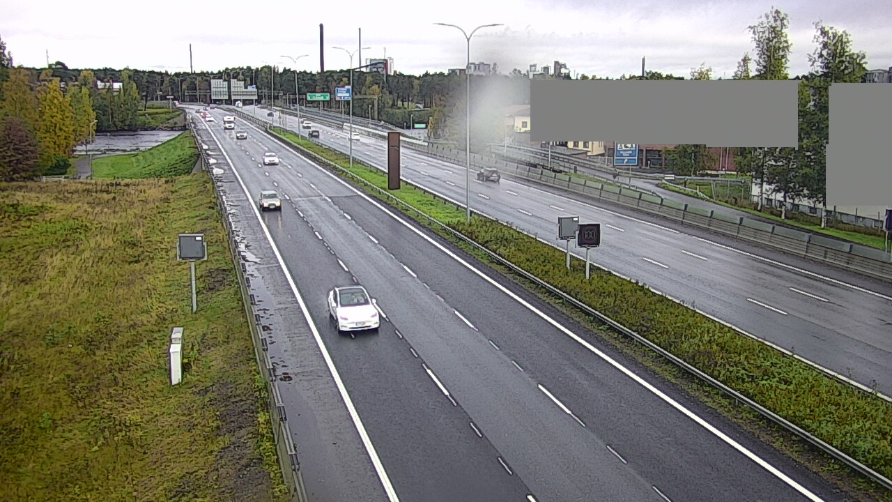 Weather Camera Image Road 4 Oulu, Intiö, Oulu, Pohjois-Pohjanmaa