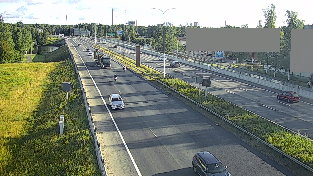 Weather Camera Image Road 4 Oulu, Intiö, Oulu, Pohjois-Pohjanmaa