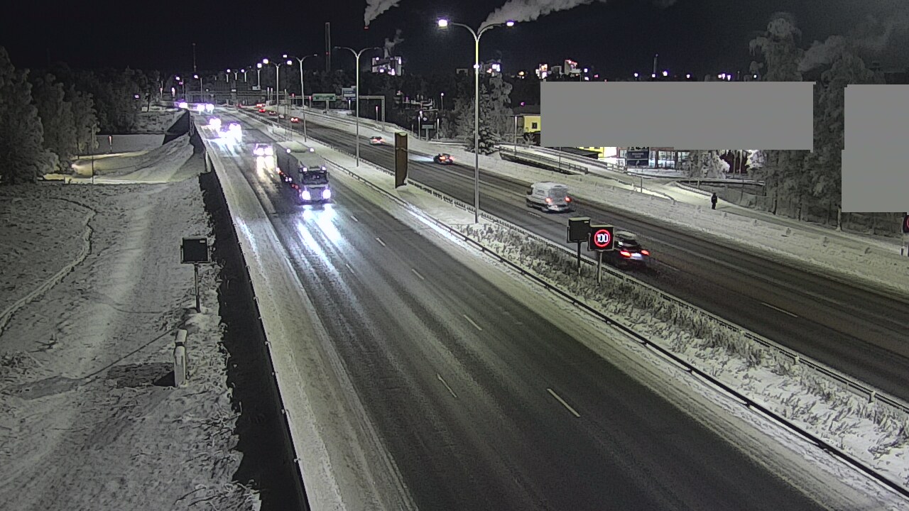 Kelikamerat Kuva Tie 4 Oulu Intiö, Oulu, Pohjois-Pohjanmaa