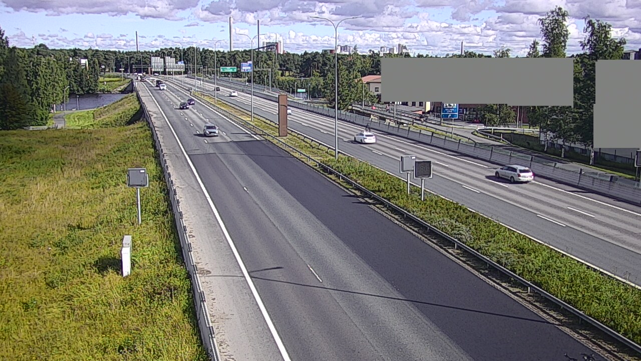 Weather Camera Image Road 4 Oulu, Intiö, Oulu, Pohjois-Pohjanmaa