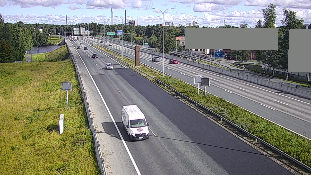 Weather Camera Image Road 4 Oulu, Intiö, Oulu, Pohjois-Pohjanmaa
