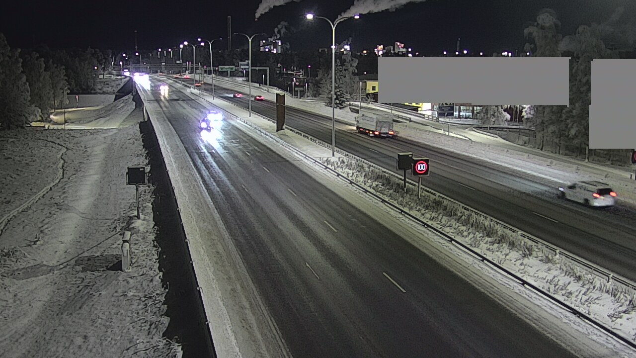 Kelikamerat Kuva Tie 4 Oulu Intiö, Oulu, Pohjois-Pohjanmaa