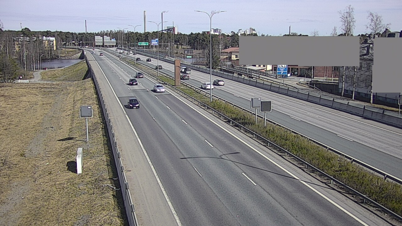 Weather Camera Image Road 4 Oulu, Intiö, Oulu, Pohjois-Pohjanmaa
