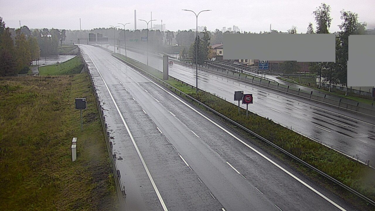 Weather Camera Image Road 4 Oulu, Intiö, Oulu, Pohjois-Pohjanmaa