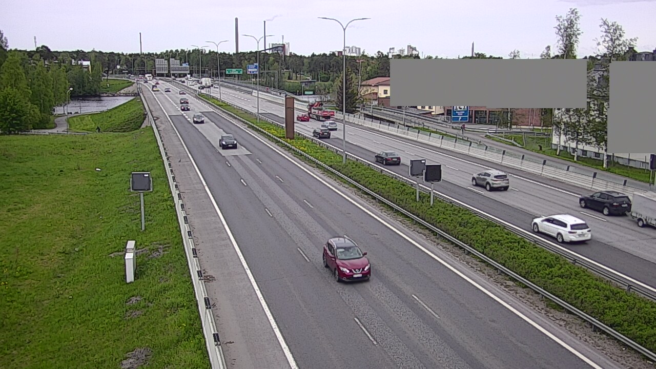 Weather Camera Image Road 4 Oulu, Intiö, Oulu, Pohjois-Pohjanmaa