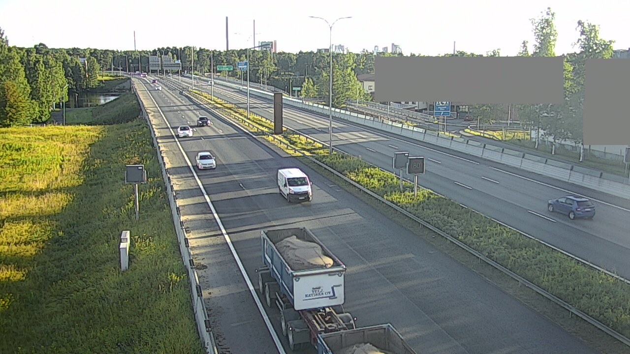 Weather Camera Image Road 4 Oulu, Intiö, Oulu, Pohjois-Pohjanmaa