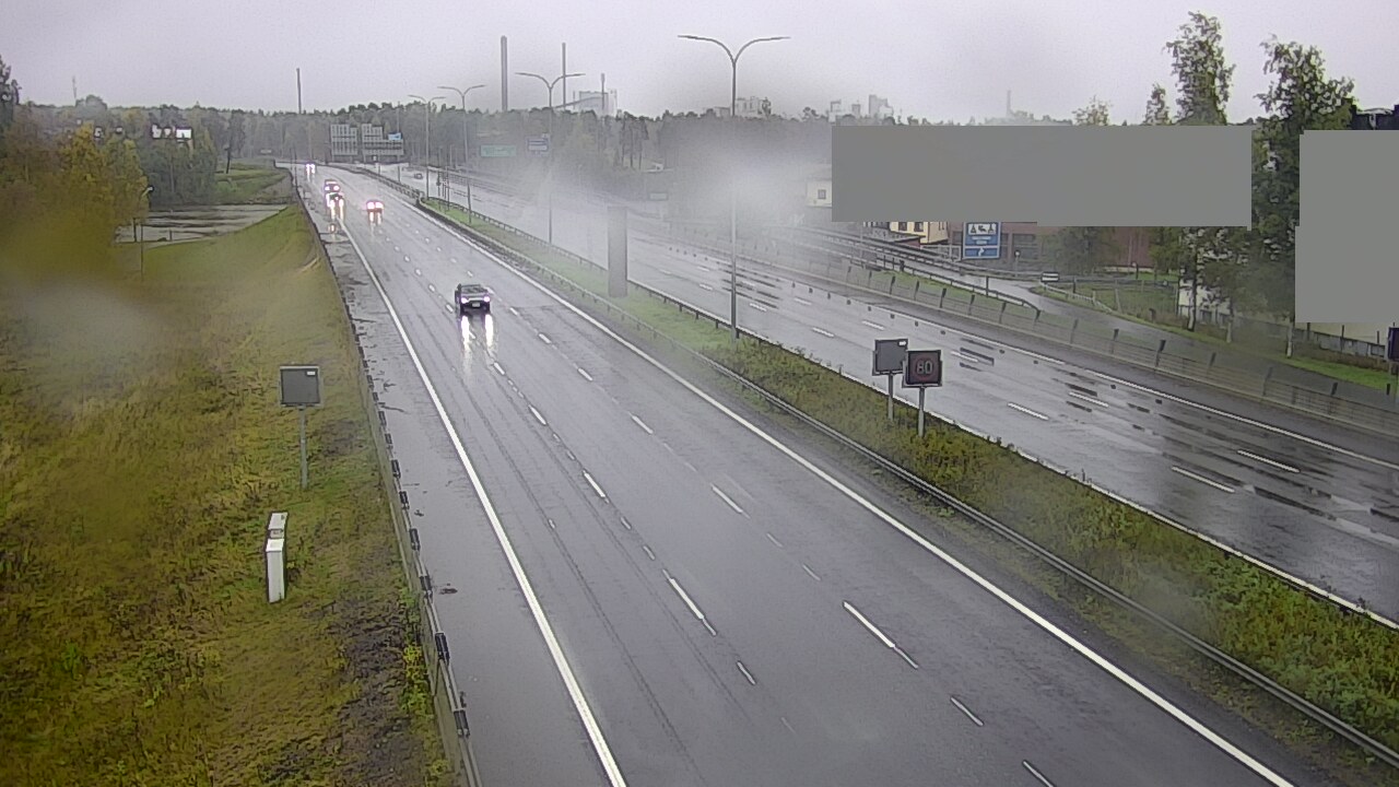 Weather Camera Image Road 4 Oulu, Intiö, Oulu, Pohjois-Pohjanmaa