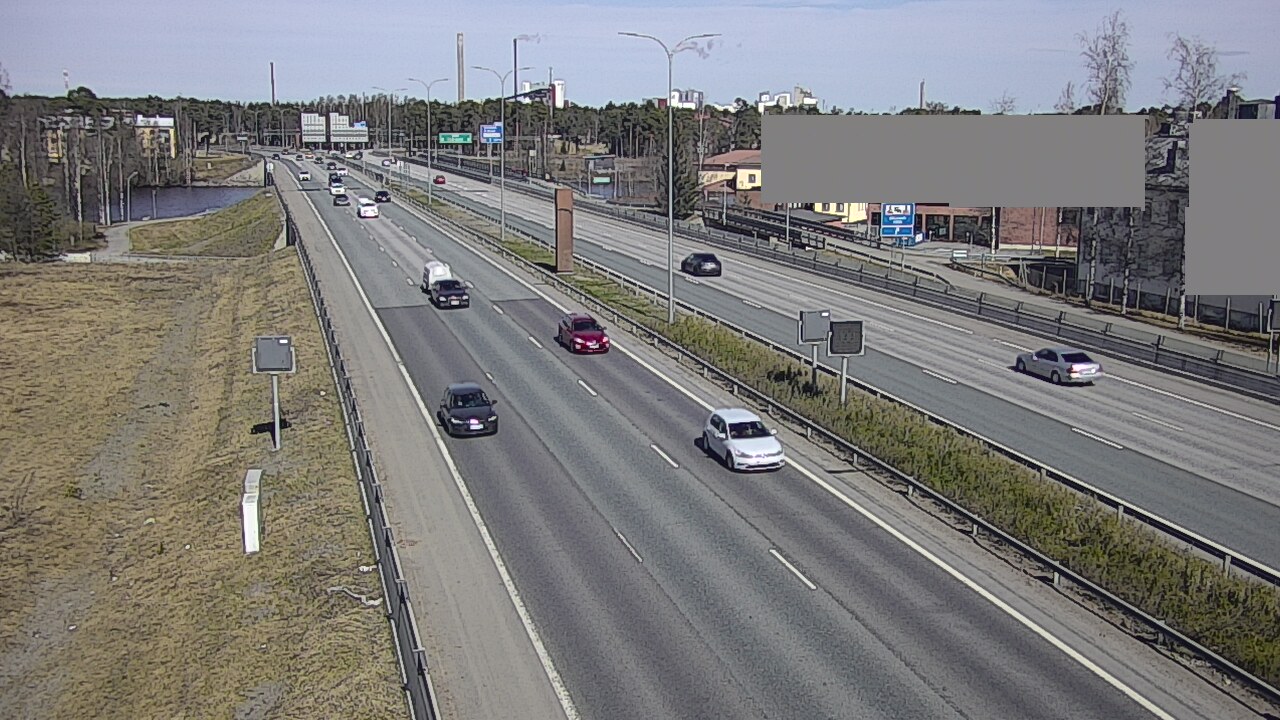 Weather Camera Image Road 4 Oulu, Intiö, Oulu, Pohjois-Pohjanmaa