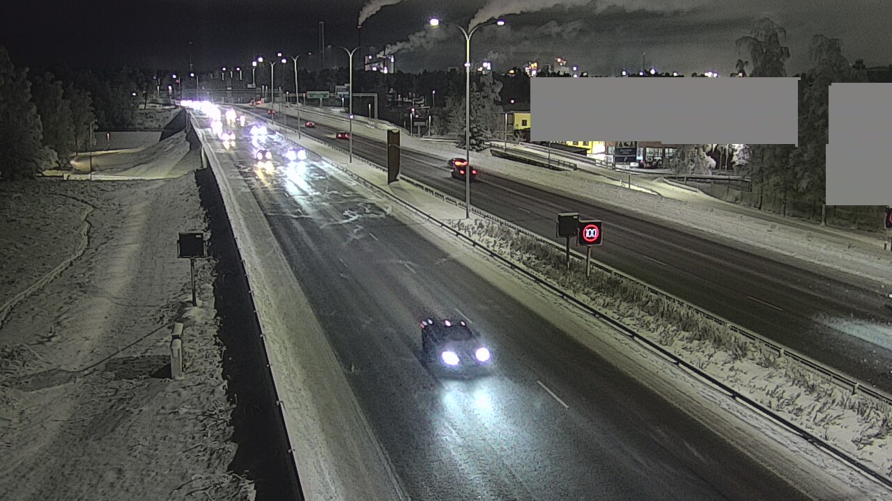 Kelikamerat Kuva Tie 4 Oulu Intiö, Oulu, Pohjois-Pohjanmaa