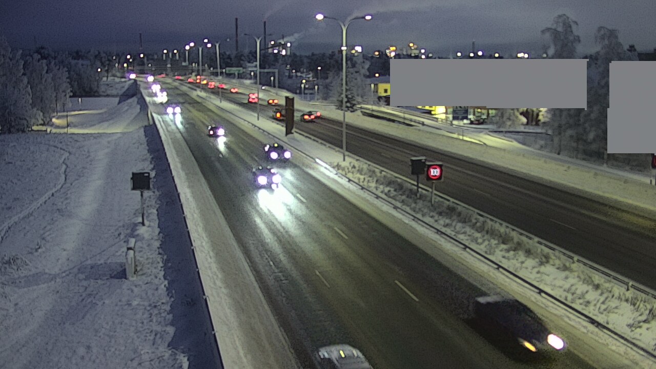 Kelikamerat Kuva Tie 4 Oulu Intiö, Oulu, Pohjois-Pohjanmaa