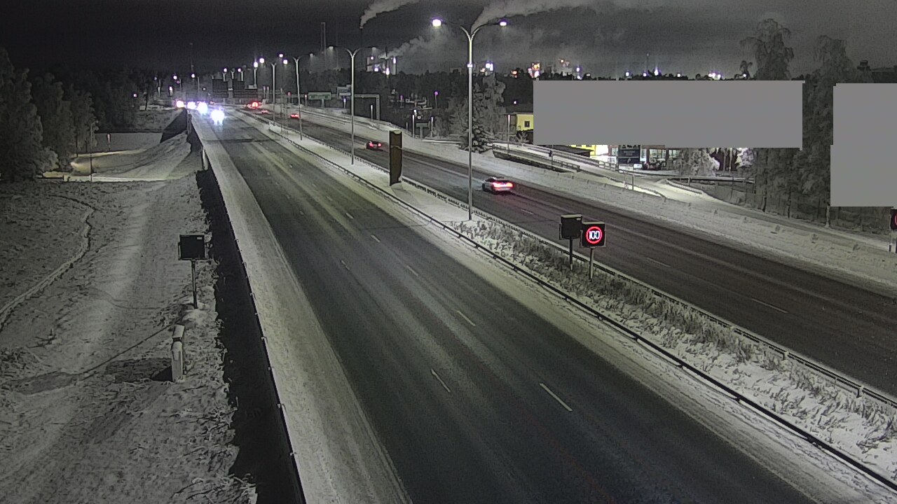 Kelikamerat Kuva Tie 4 Oulu Intiö, Oulu, Pohjois-Pohjanmaa