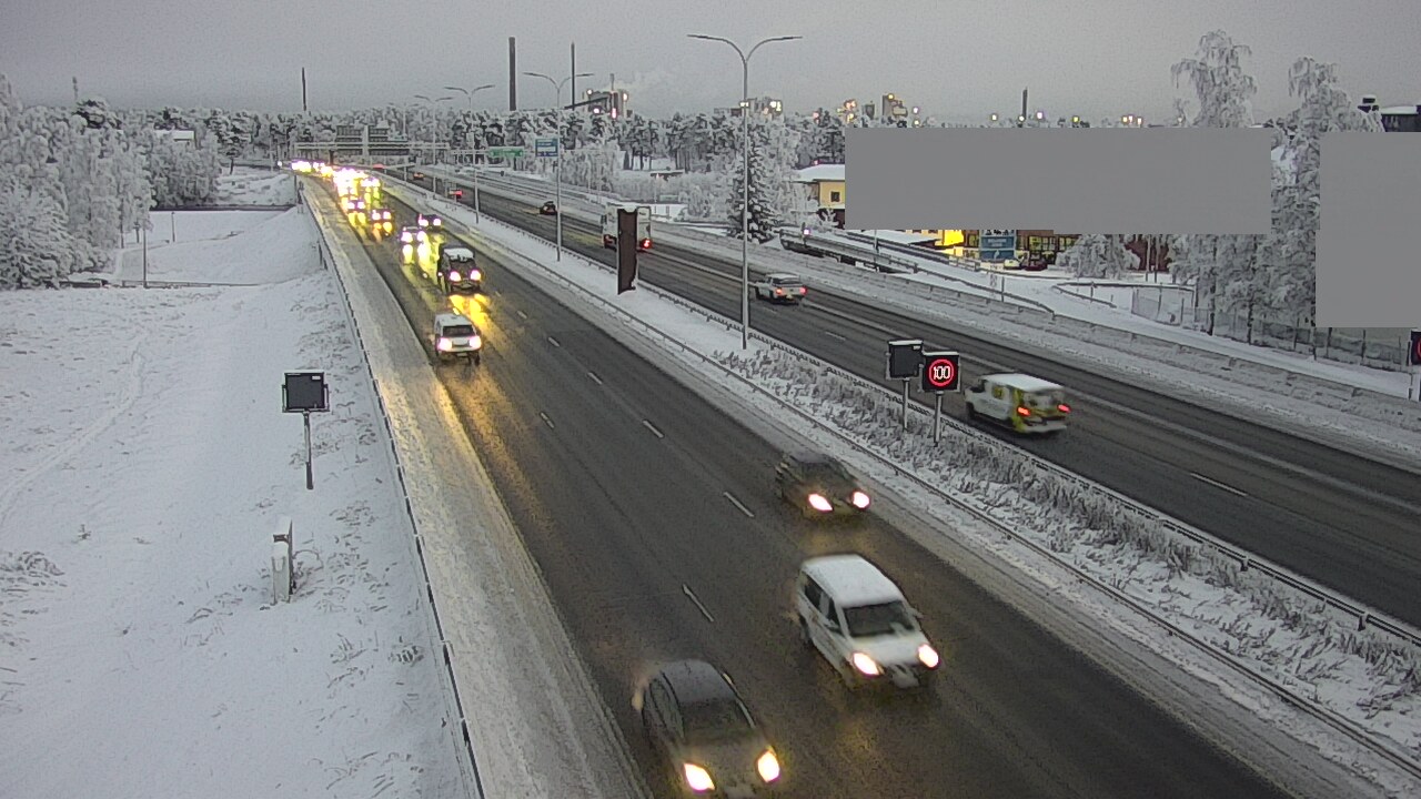 Kelikamerat Kuva Tie 4 Oulu Intiö, Oulu, Pohjois-Pohjanmaa