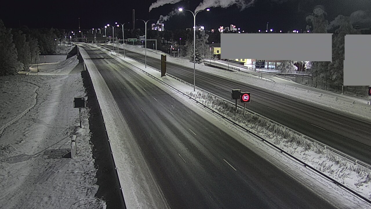 Kelikamerat Kuva Tie 4 Oulu Intiö, Oulu, Pohjois-Pohjanmaa