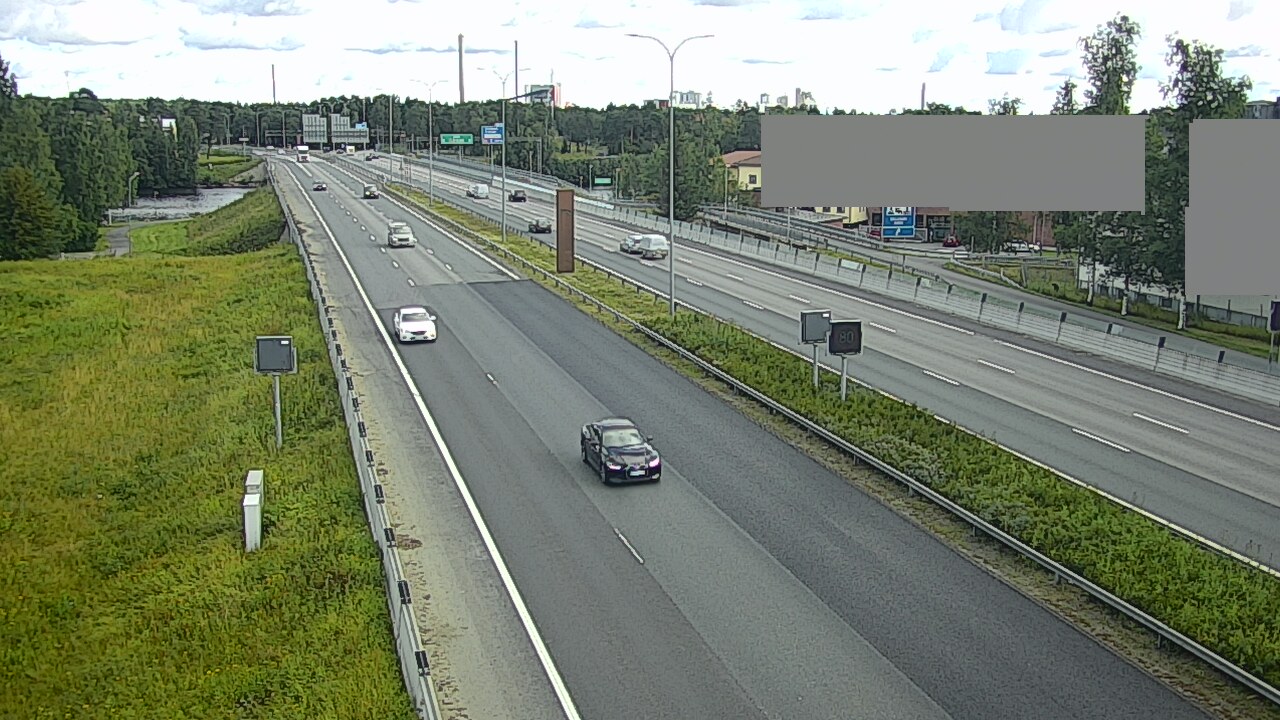 Weather Camera Image Road 4 Oulu, Intiö, Oulu, Pohjois-Pohjanmaa