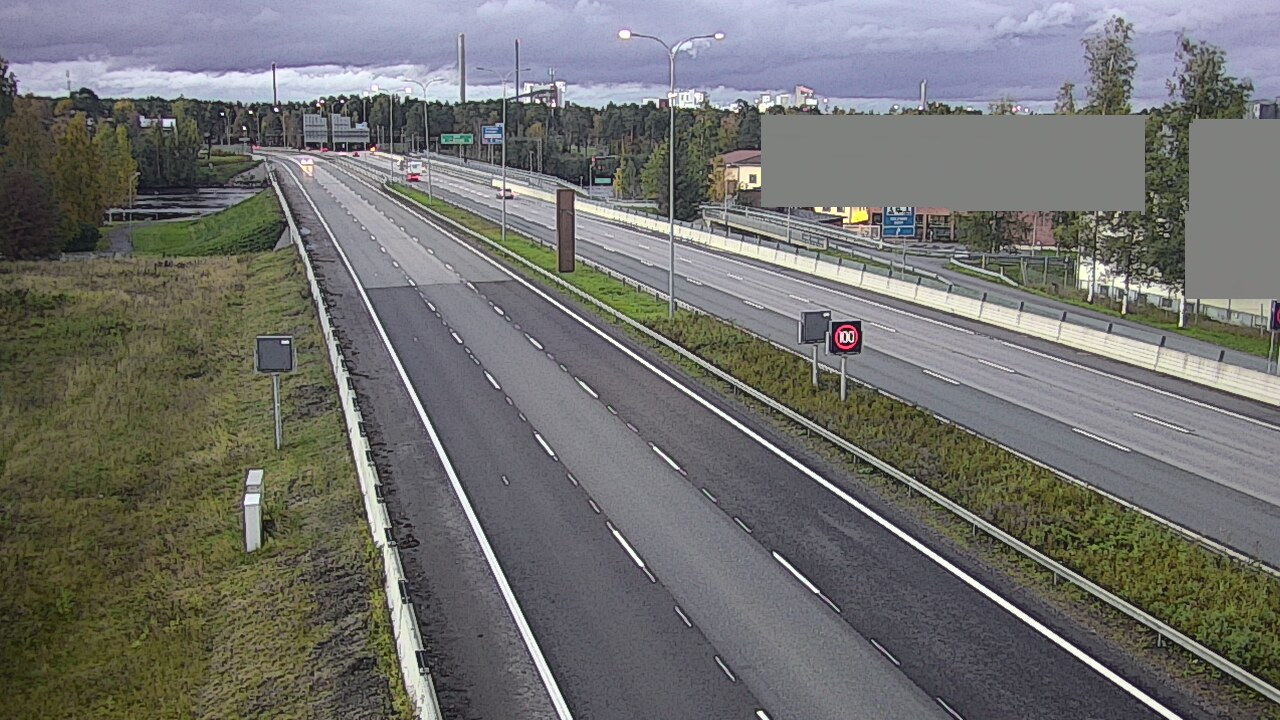 Kelikamerat Kuva Tie 4 Oulu Intiö, Oulu, Pohjois-Pohjanmaa