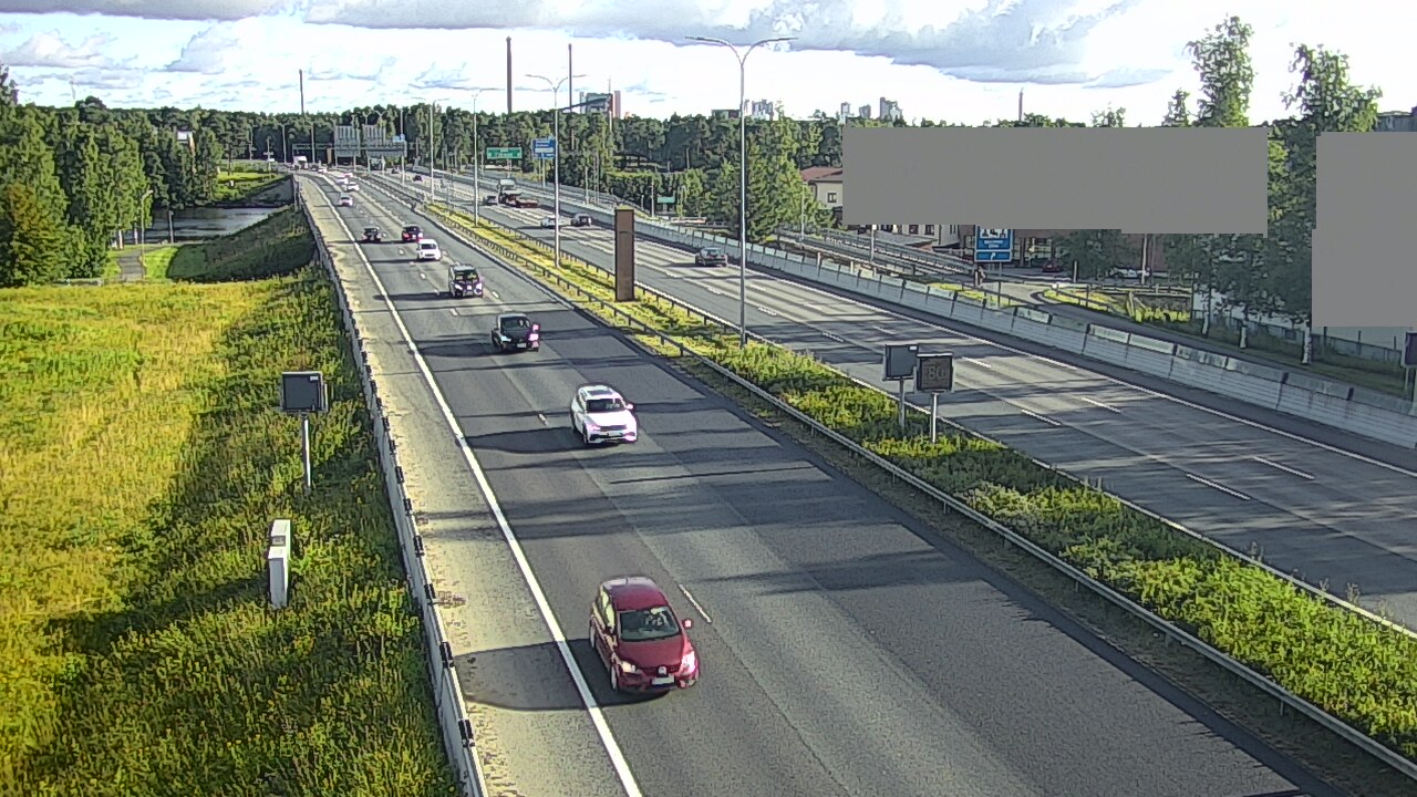 Weather Camera Image Road 4 Oulu, Intiö, Oulu, Pohjois-Pohjanmaa