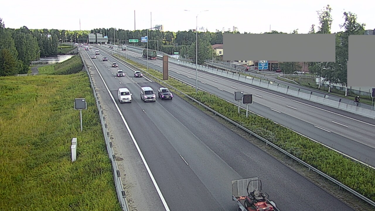 Weather Camera Image Road 4 Oulu, Intiö, Oulu, Pohjois-Pohjanmaa