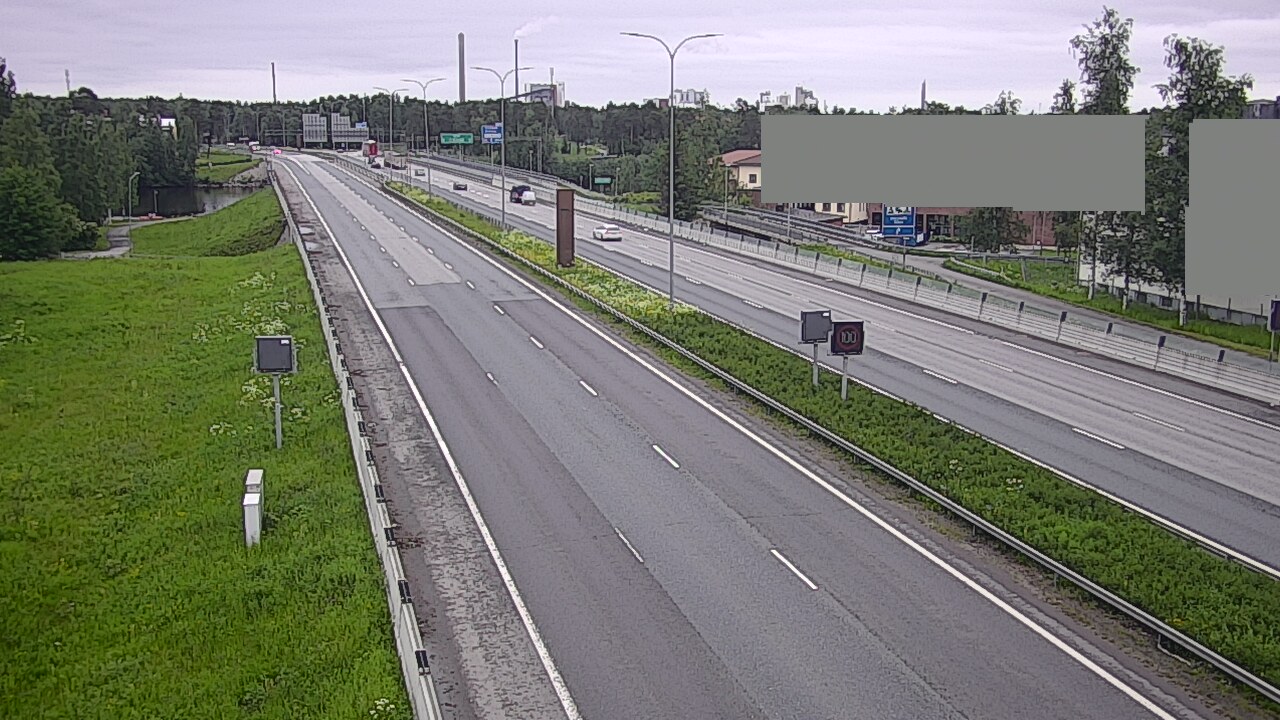 Kelikamerat Kuva Tie 4 Oulu Intiö, Oulu, Pohjois-Pohjanmaa