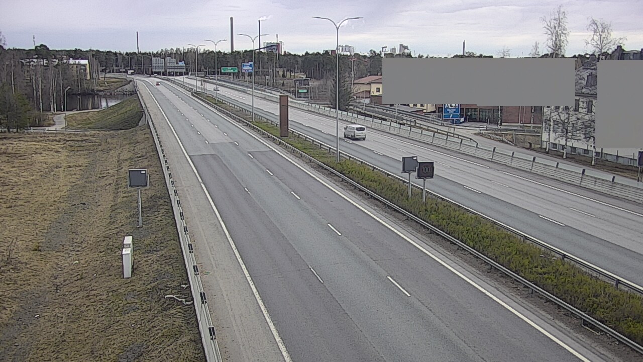 Weather Camera Image Road 4 Oulu, Intiö, Oulu, Pohjois-Pohjanmaa