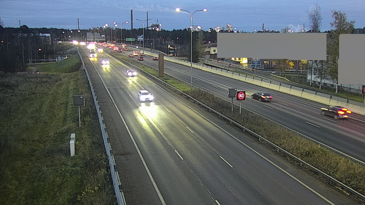 Kelikamerat Kuva Tie 4 Oulu Intiö, Oulu, Pohjois-Pohjanmaa