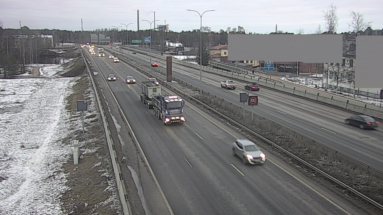 Kelikamerat Kuva Tie 4 Oulu Intiö, Oulu, Pohjois-Pohjanmaa