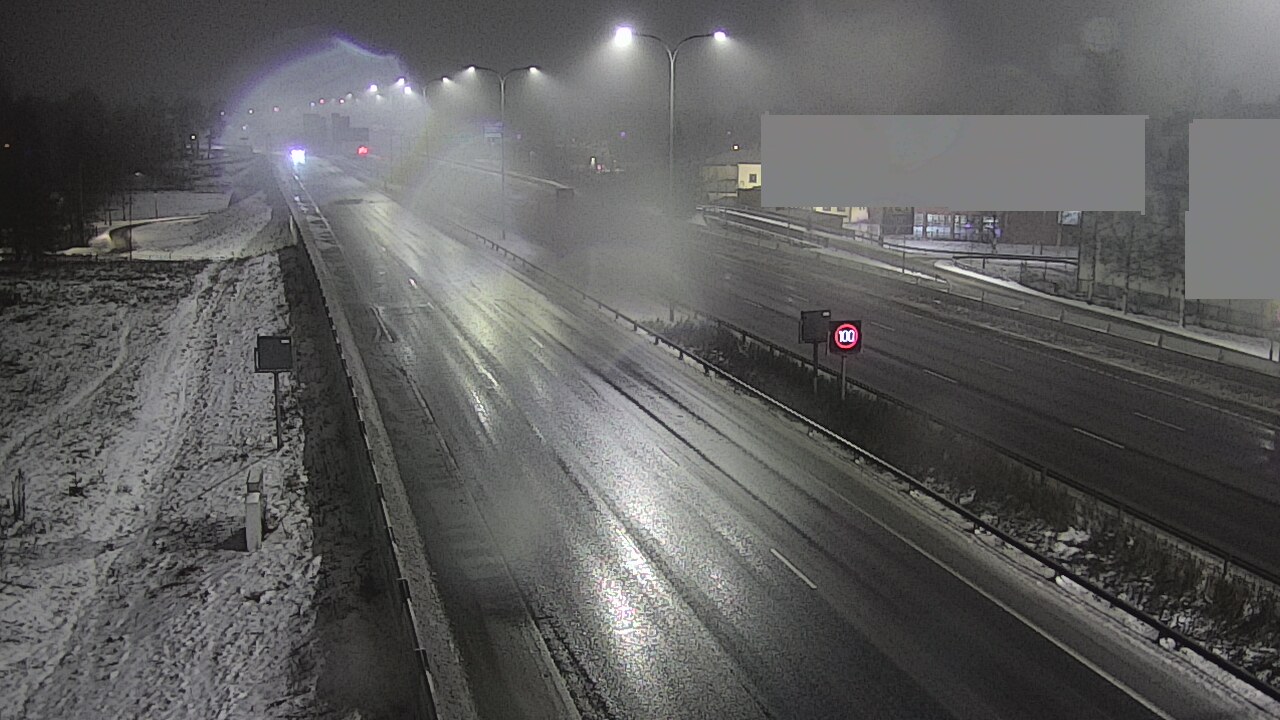 Weather Camera Image Väg 4 Uleåborg, Intiö, Oulu, Pohjois-Pohjanmaa