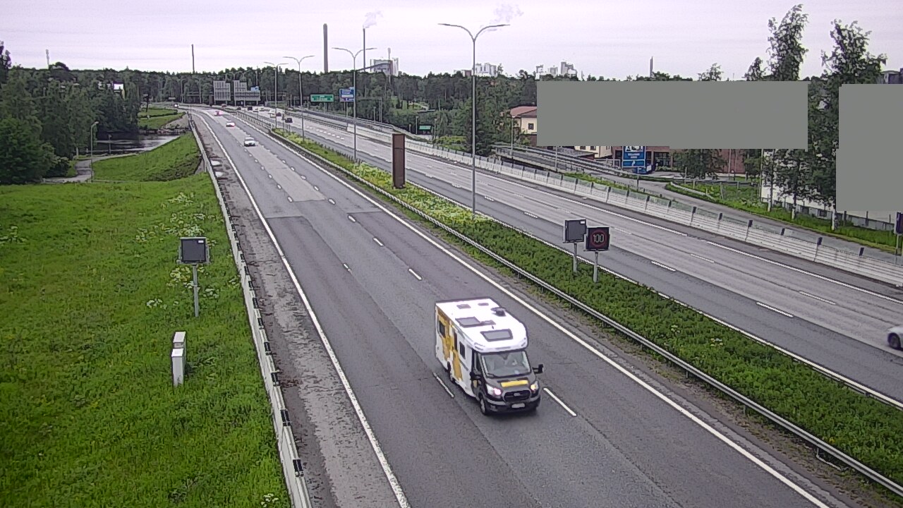 Kelikamerat Kuva Tie 4 Oulu Intiö, Oulu, Pohjois-Pohjanmaa