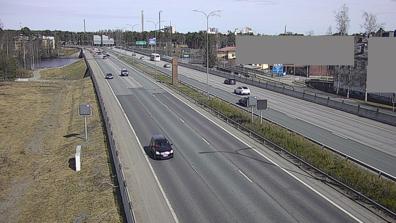 Weather Camera Image Road 4 Oulu, Intiö, Oulu, Pohjois-Pohjanmaa