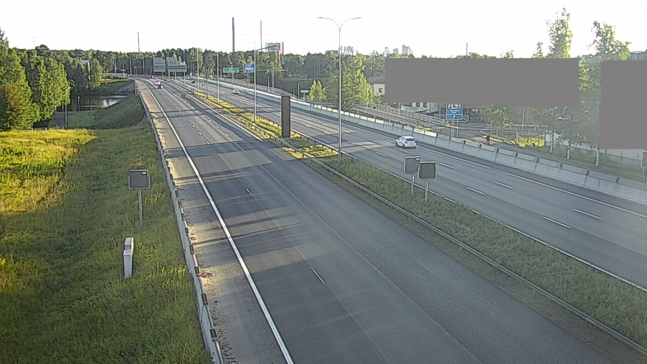 Weather Camera Image Road 4 Oulu, Intiö, Oulu, Pohjois-Pohjanmaa