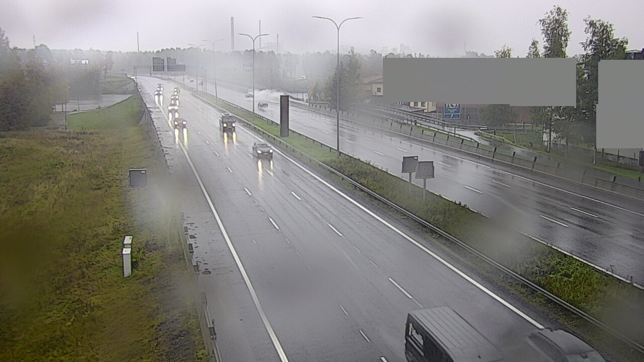 Weather Camera Image Road 4 Oulu, Intiö, Oulu, Pohjois-Pohjanmaa